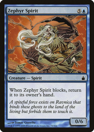 Zephyr Spirit [Ravnica: City of Guilds] | Exor Games Summserside