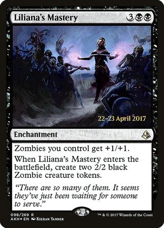 Liliana's Mastery [Amonkhet Promos] | Exor Games Summserside