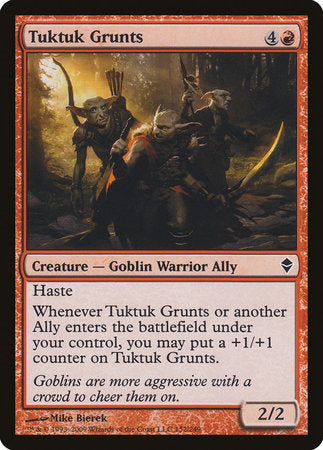 Tuktuk Grunts [Zendikar] | Exor Games Summserside