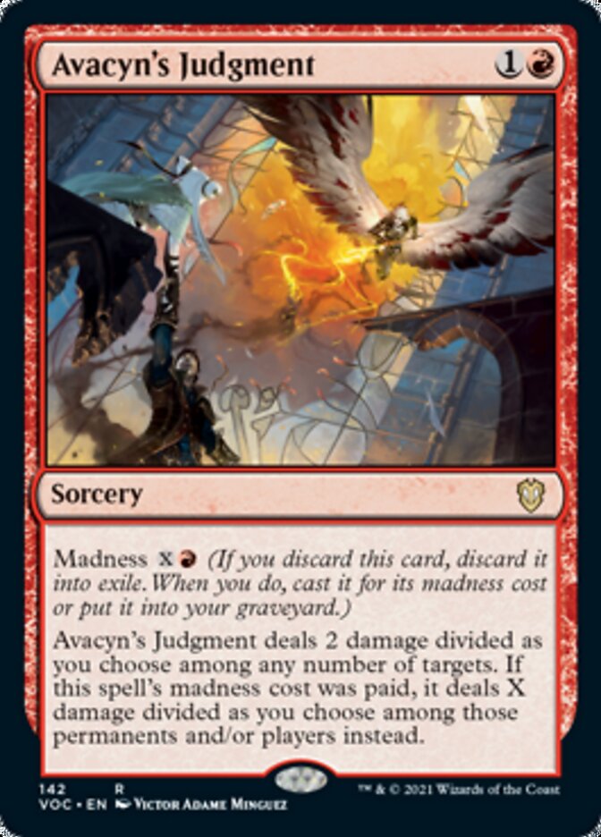 Avacyn's Judgment [Innistrad: Crimson Vow Commander] | Exor Games Summserside