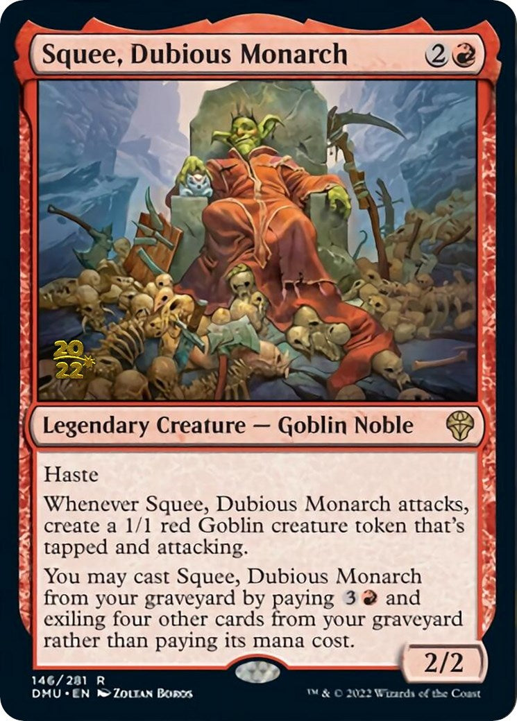 Squee, Dubious Monarch [Dominaria United Prerelease Promos] | Exor Games Summserside