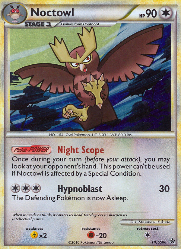 Noctowl (HGSS06) [HeartGold & SoulSilver: Black Star Promos] | Exor Games Summserside