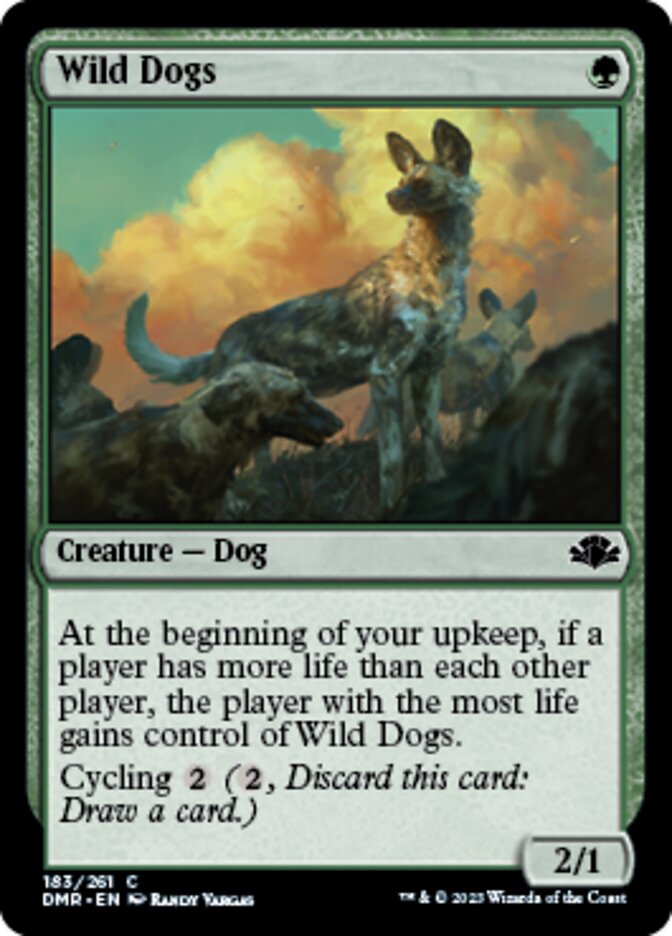 Wild Dogs [Dominaria Remastered] | Exor Games Summserside