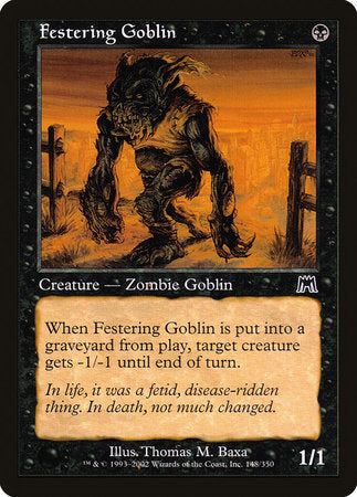 Festering Goblin [Onslaught] | Exor Games Summserside