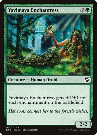 Yavimaya Enchantress [Commander 2018] | Exor Games Summserside