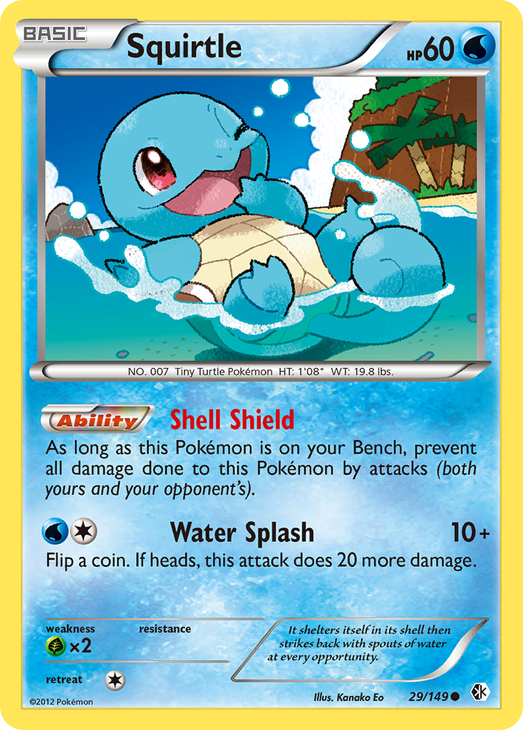 Squirtle (29/149) [Black & White: Boundaries Crossed] | Exor Games Summserside