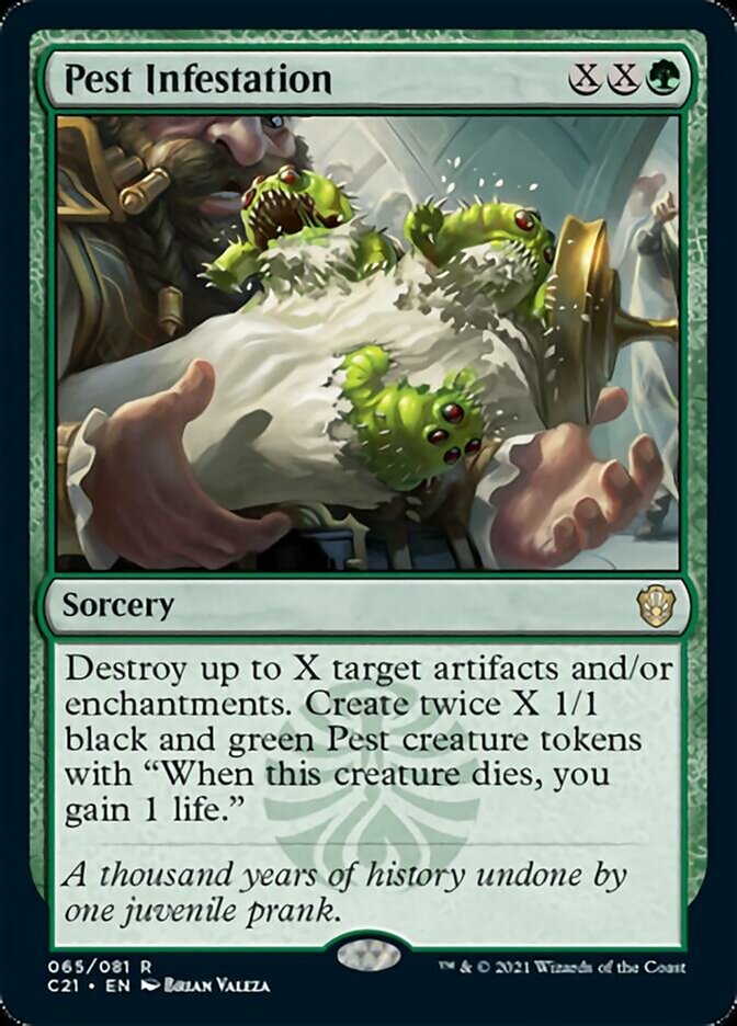Pest Infestation [Commander 2021] | Exor Games Summserside