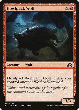 Howlpack Wolf [Shadows over Innistrad] | Exor Games Summserside