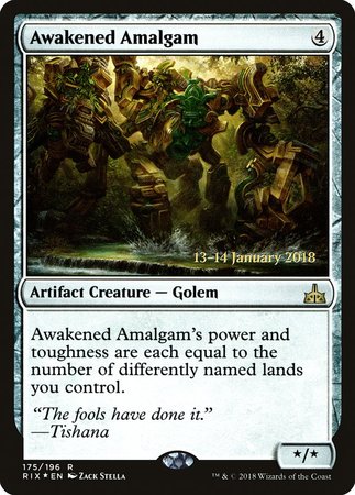 Awakened Amalgam [Rivals of Ixalan Promos] | Exor Games Summserside