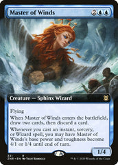 Master of Winds (Extended Art) [Zendikar Rising] | Exor Games Summserside