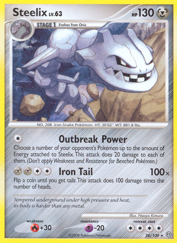 Steelix (28/100) [Diamond & Pearl: Stormfront] | Exor Games Summserside