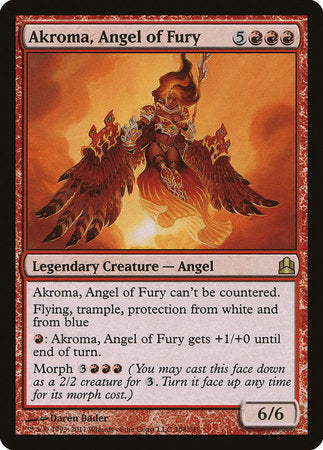 Akroma, Angel of Fury [Commander 2011] | Exor Games Summserside