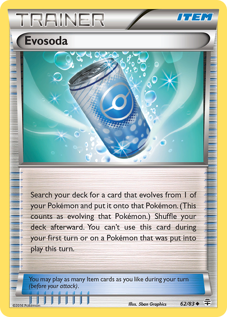 Evosoda (62/83) [XY: Generations] | Exor Games Summserside