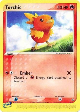 Torchic (017) (Non-Holo) [Nintendo: Black Star Promos] | Exor Games Summserside