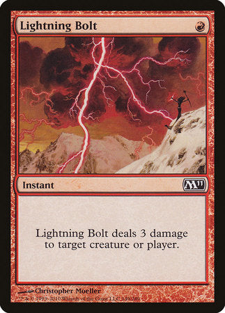 Lightning Bolt [Magic 2011] | Exor Games Summserside