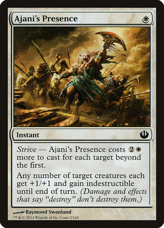 Ajani's Presence [Journey into Nyx] | Exor Games Summserside