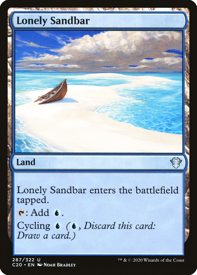 Lonely Sandbar [Commander 2020] | Exor Games Summserside