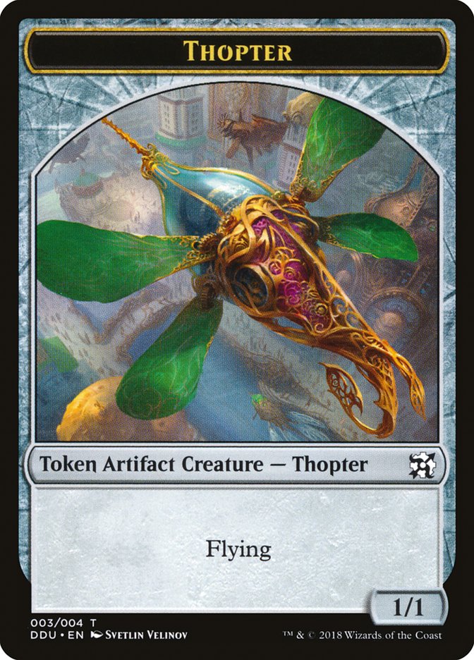 Thopter (003/004) [Duel Decks: Elves vs. Inventors Tokens] | Exor Games Summserside