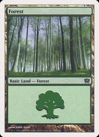 Forest (350) [Ninth Edition] | Exor Games Summserside