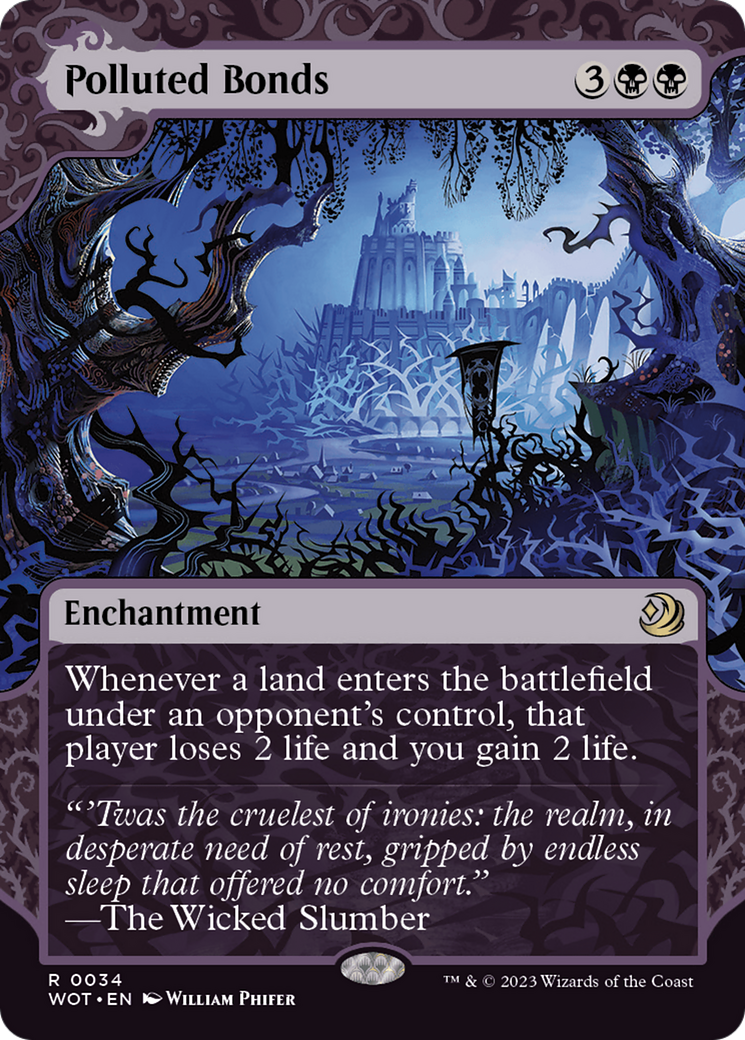 Polluted Bonds [Wilds of Eldraine: Enchanting Tales] | Exor Games Summserside