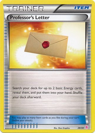 Professor's Letter (28/30) [XY: Trainer Kit - Sylveon] | Exor Games Summserside