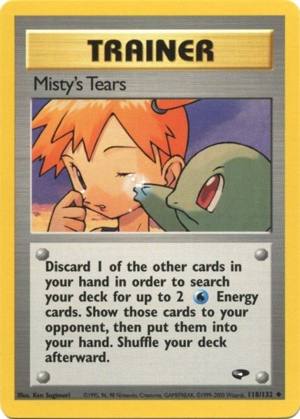 Misty's Tears (118/132) [Gym Challenge Unlimited] | Exor Games Summserside