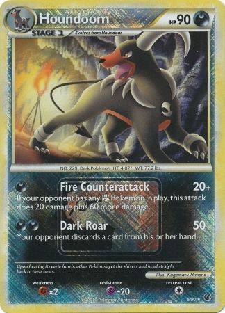 Houndoom (5/90) (League Promo) [HeartGold & SoulSilver: Undaunted] | Exor Games Summserside