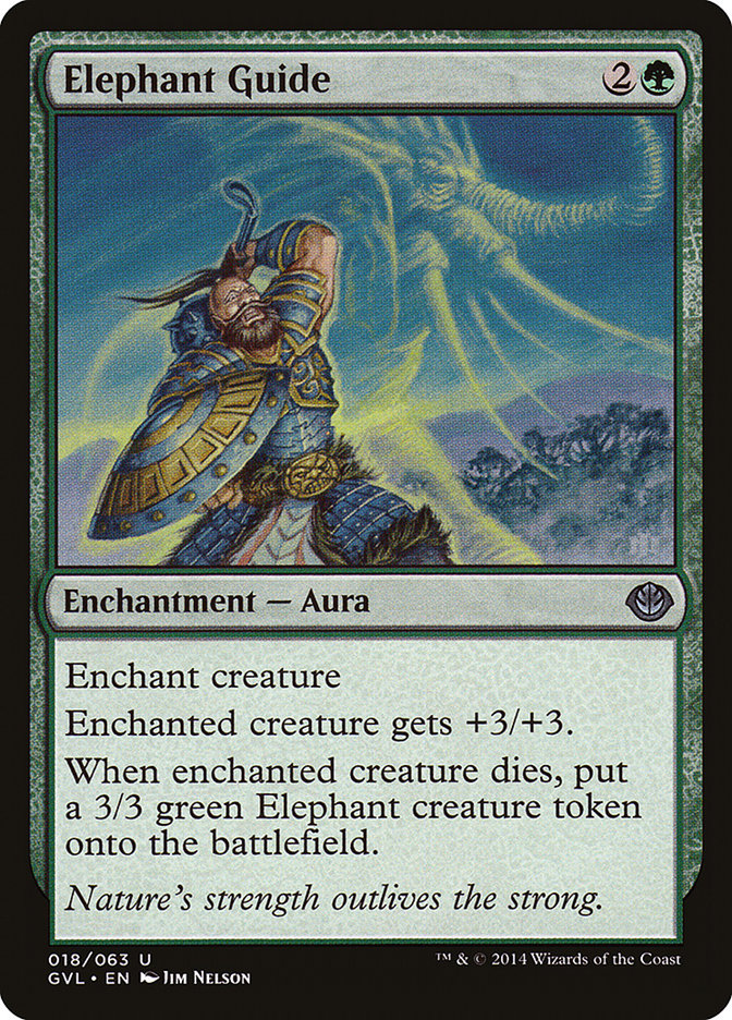 Elephant Guide (Garruk vs. Liliana) [Duel Decks Anthology] | Exor Games Summserside