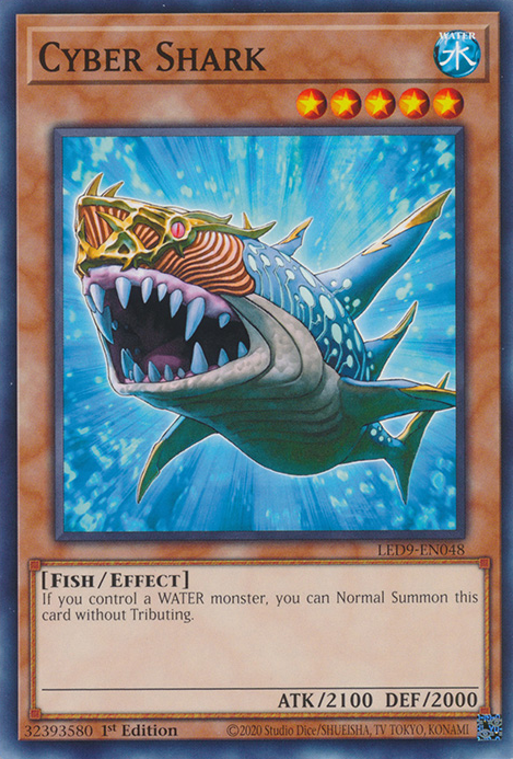 Cyber Shark [LED9-EN048] Common | Exor Games Summserside