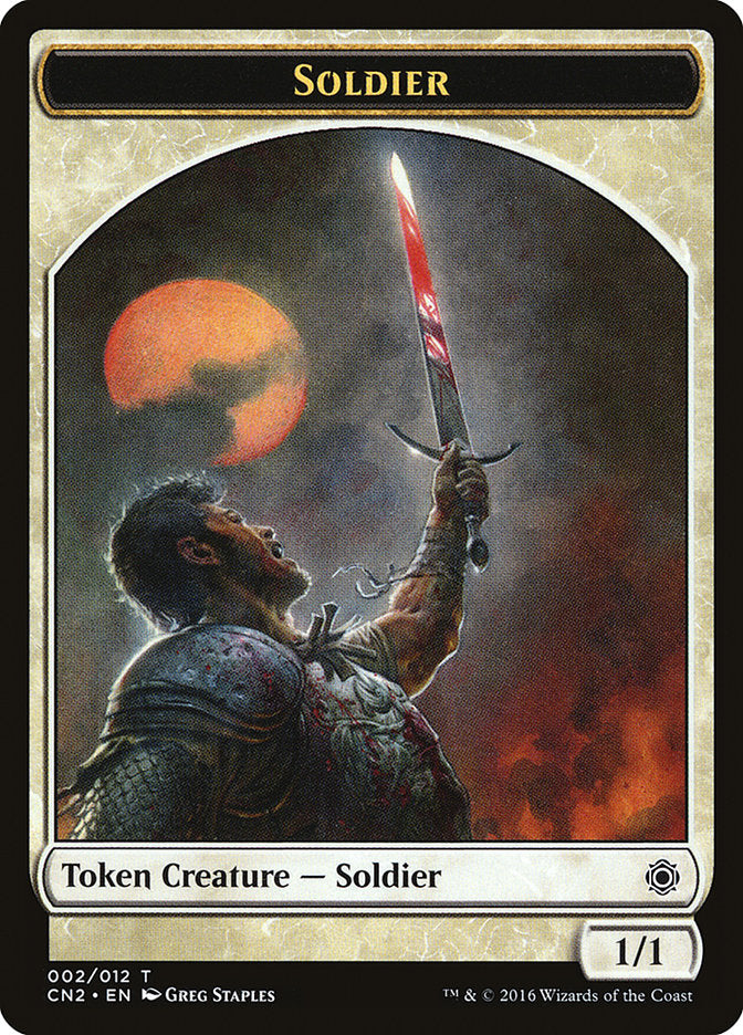 Soldier (002/012) [Conspiracy: Take the Crown Tokens] | Exor Games Summserside