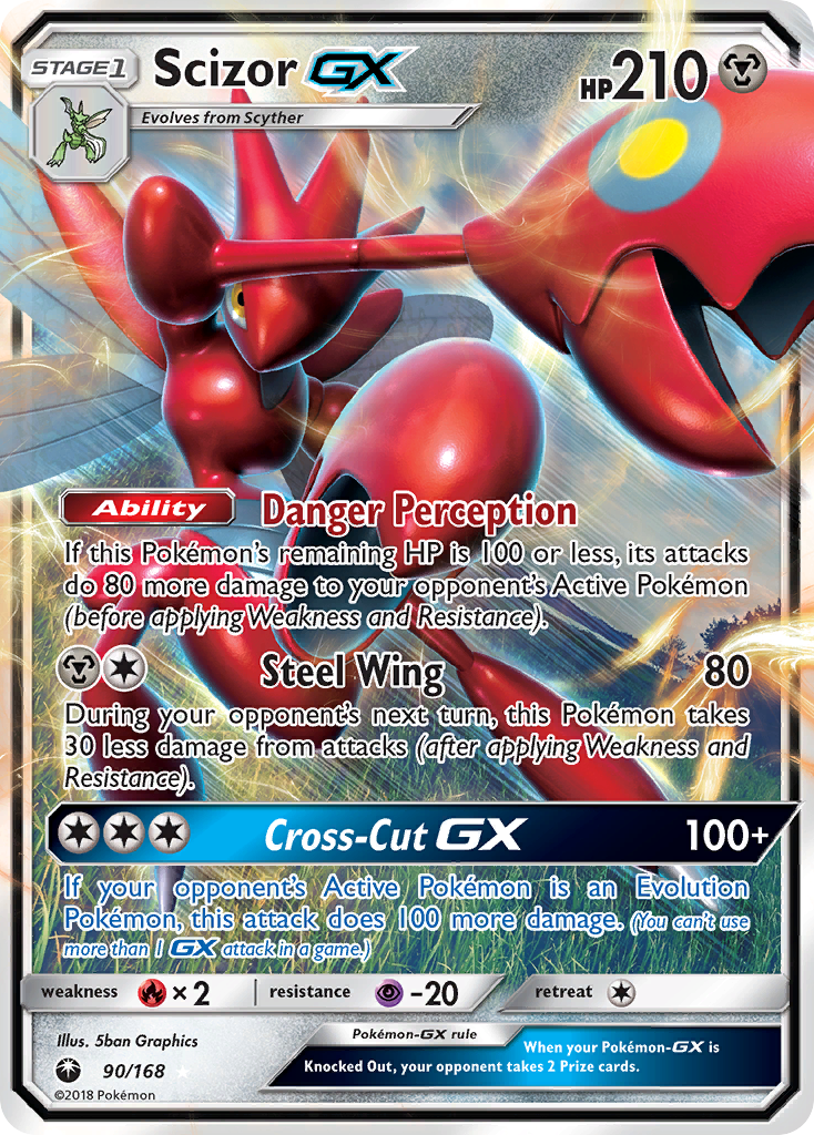 Scizor GX (90/168) [Sun & Moon: Celestial Storm] | Exor Games Summserside