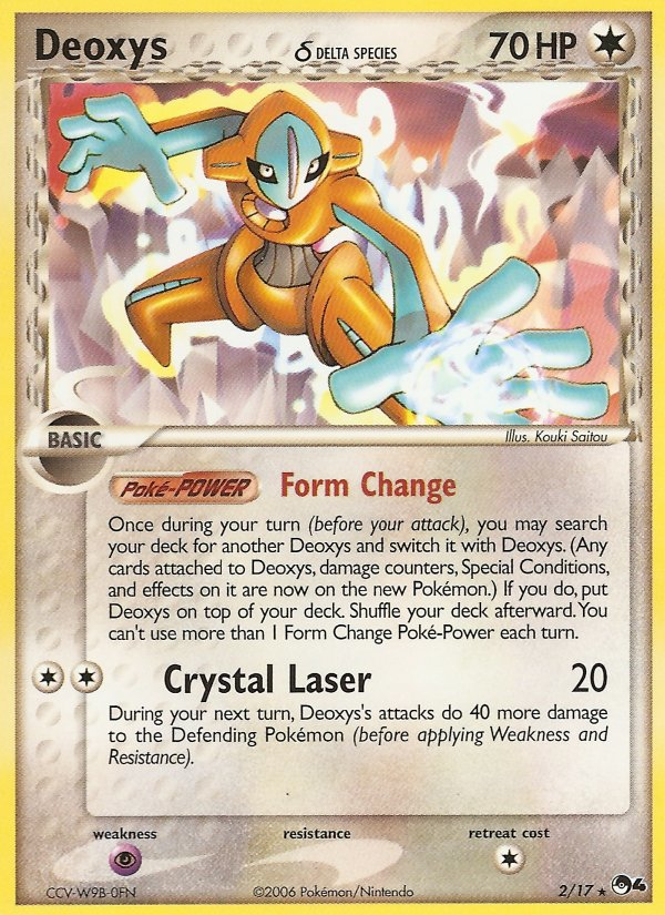 Deoxys (2/17) (Delta Species) [POP Series 4] | Exor Games Summserside