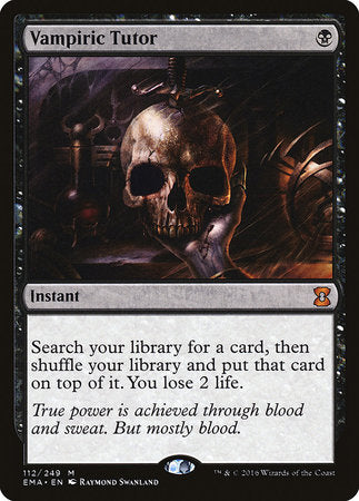 Vampiric Tutor [Eternal Masters] | Exor Games Summserside