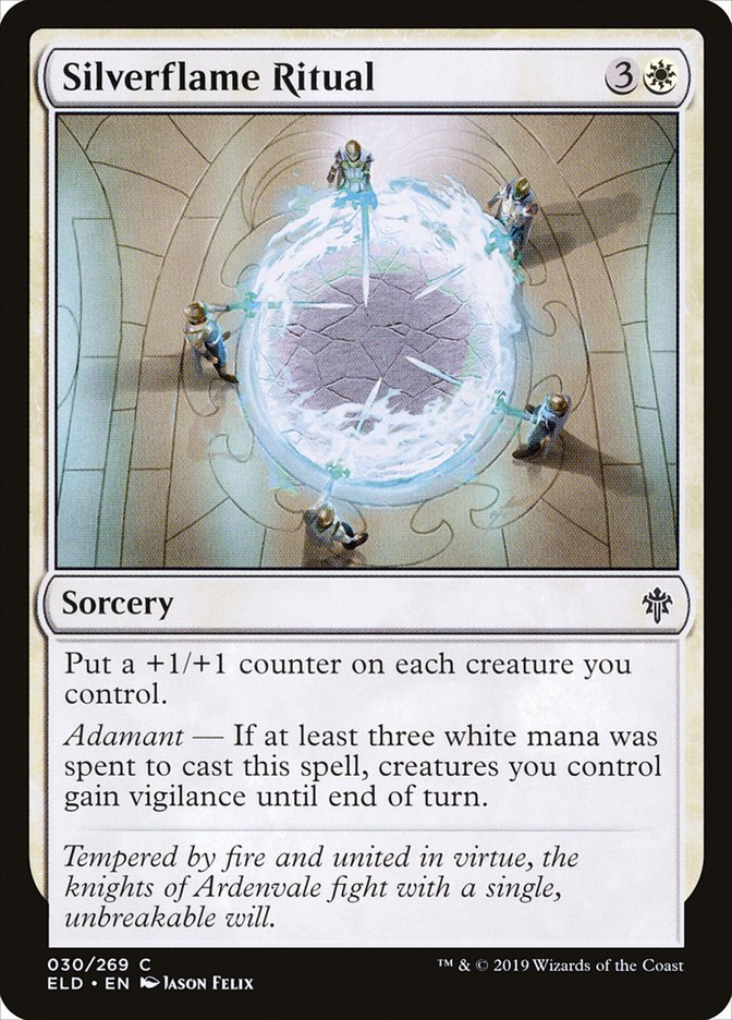 Silverflame Ritual [Throne of Eldraine] | Exor Games Summserside
