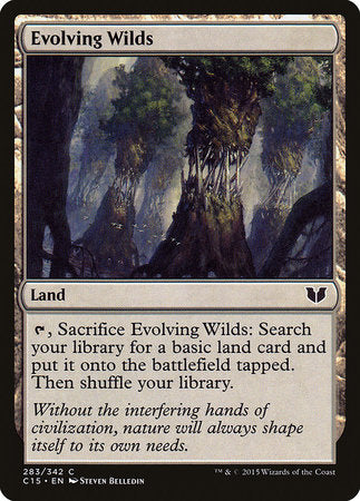 Evolving Wilds [Commander 2015] | Exor Games Summserside