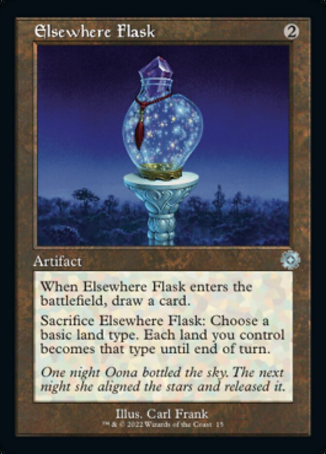 Elsewhere Flask (Retro) [The Brothers' War Retro Artifacts] | Exor Games Summserside