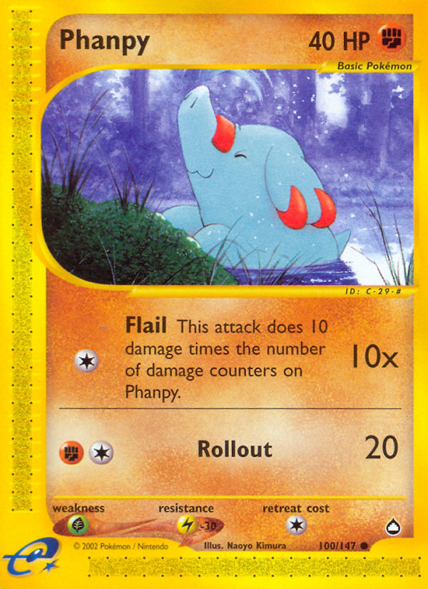 Phanpy (100/147) [Aquapolis] | Exor Games Summserside