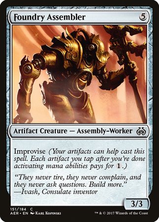 Foundry Assembler [Aether Revolt] | Exor Games Summserside