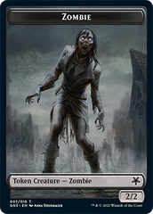 Zombie // Treasure Double-Sided Token [Game Night: Free-for-All Tokens] | Exor Games Summserside