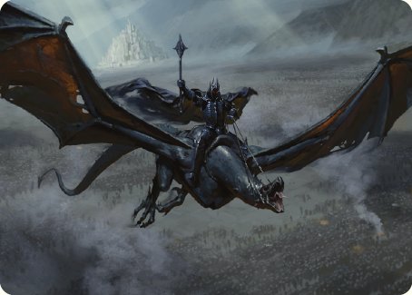 Lord of the Nazgul Art Card [The Lord of the Rings: Tales of Middle-earth Art Series] | Exor Games Summserside