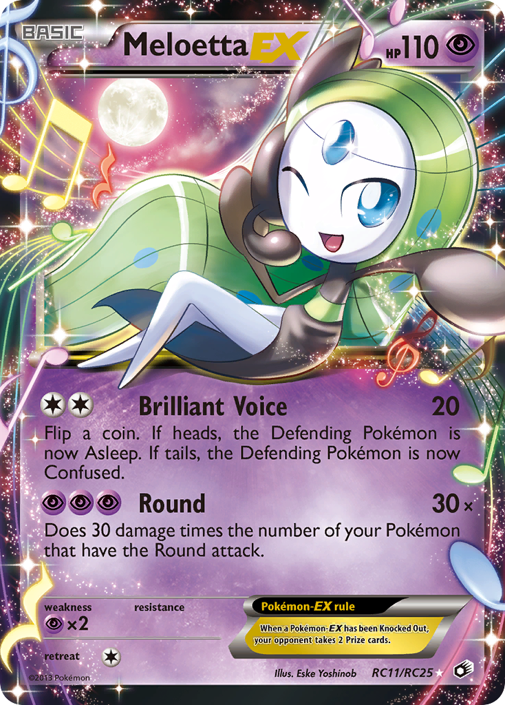 Meloetta EX (RC11/RC25) [Black & White: Legendary Treasures] | Exor Games Summserside