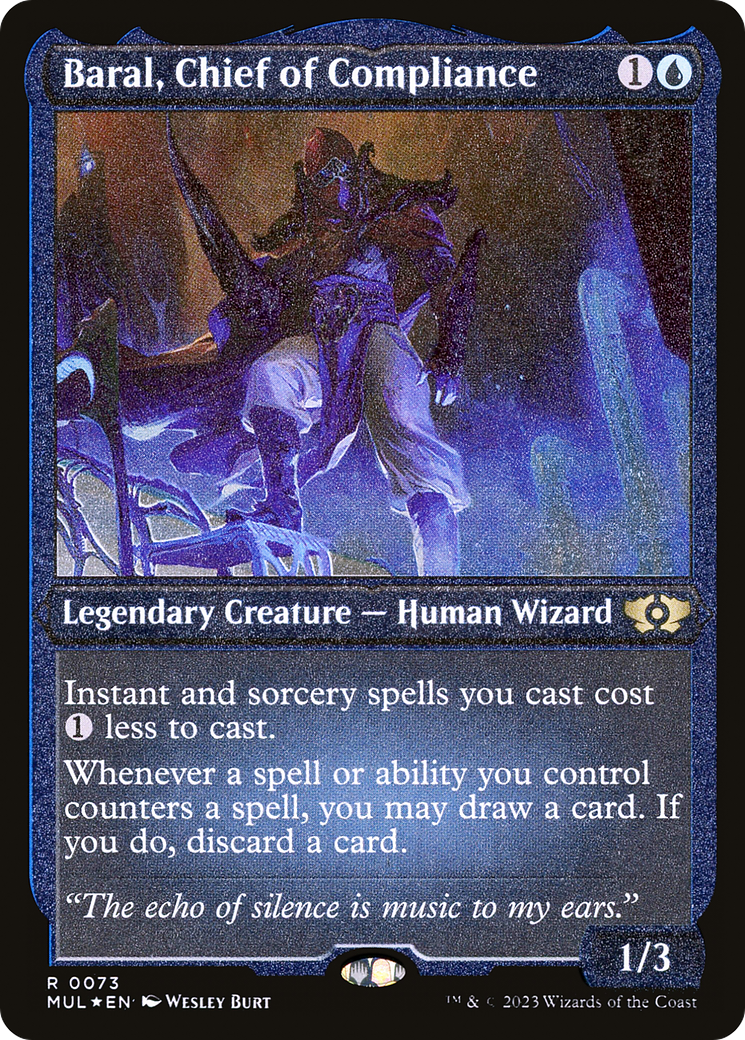 Baral, Chief of Compliance (Foil Etched) [Multiverse Legends] | Exor Games Summserside