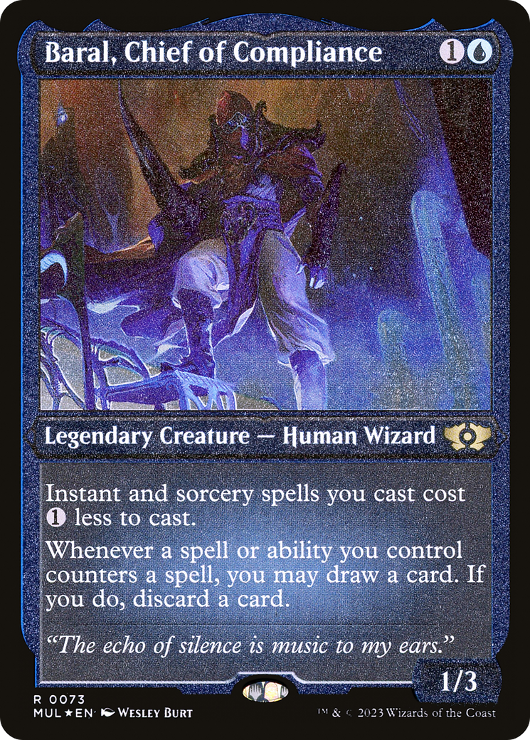Baral, Chief of Compliance (Foil Etched) (NM) | Exor Games Summserside