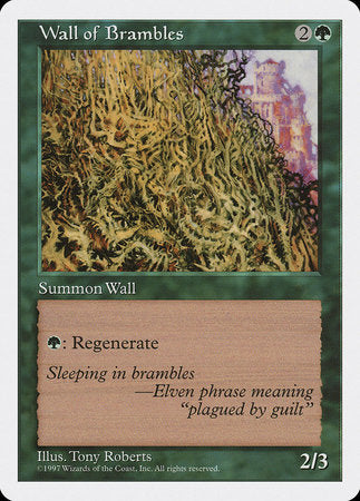 Wall of Brambles [Fifth Edition] | Exor Games Summserside
