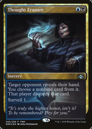 Thought Erasure [Guilds of Ravnica Promos] | Exor Games Summserside