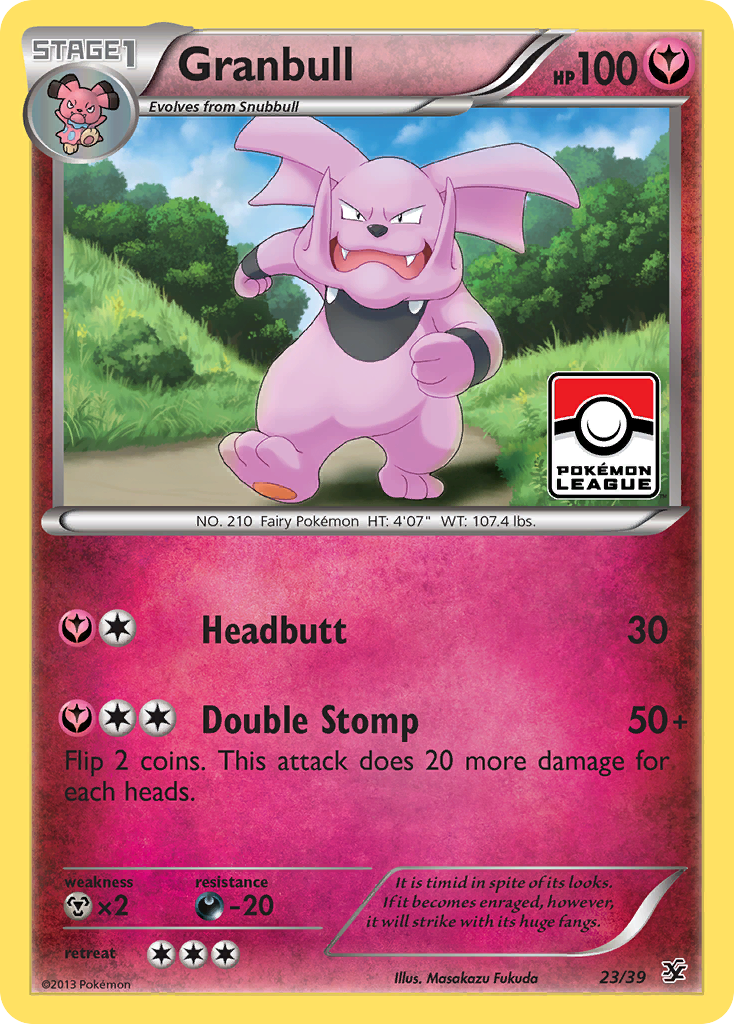 Granbull (23/39) [XY: Kalos Starter Set] | Exor Games Summserside