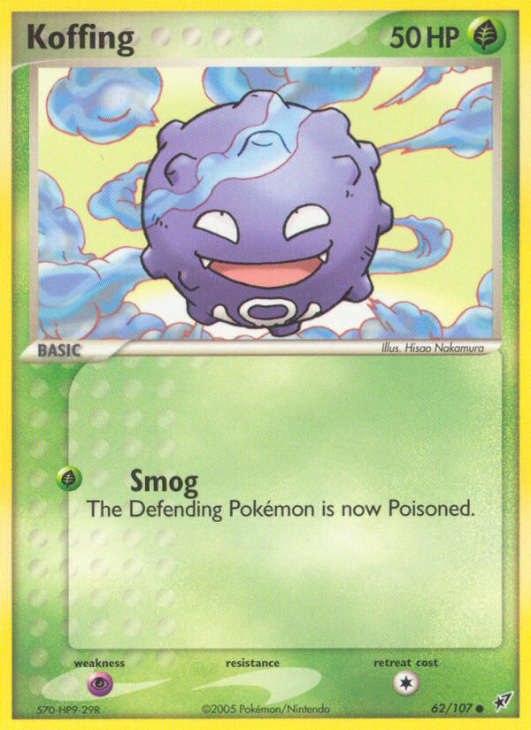 Koffing (62/107) [EX: Deoxys] | Exor Games Summserside