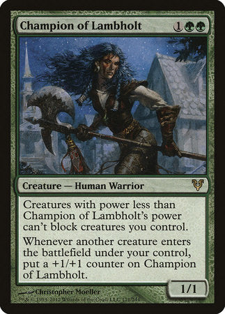 Champion of Lambholt [Avacyn Restored] | Exor Games Summserside
