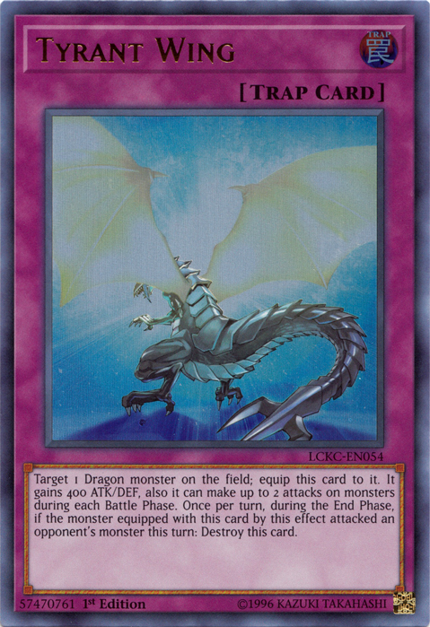 Tyrant Wing [LCKC-EN054] Ultra Rare | Exor Games Summserside