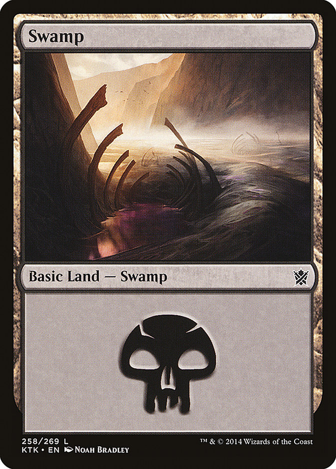 Swamp (258) [Khans of Tarkir] | Exor Games Summserside